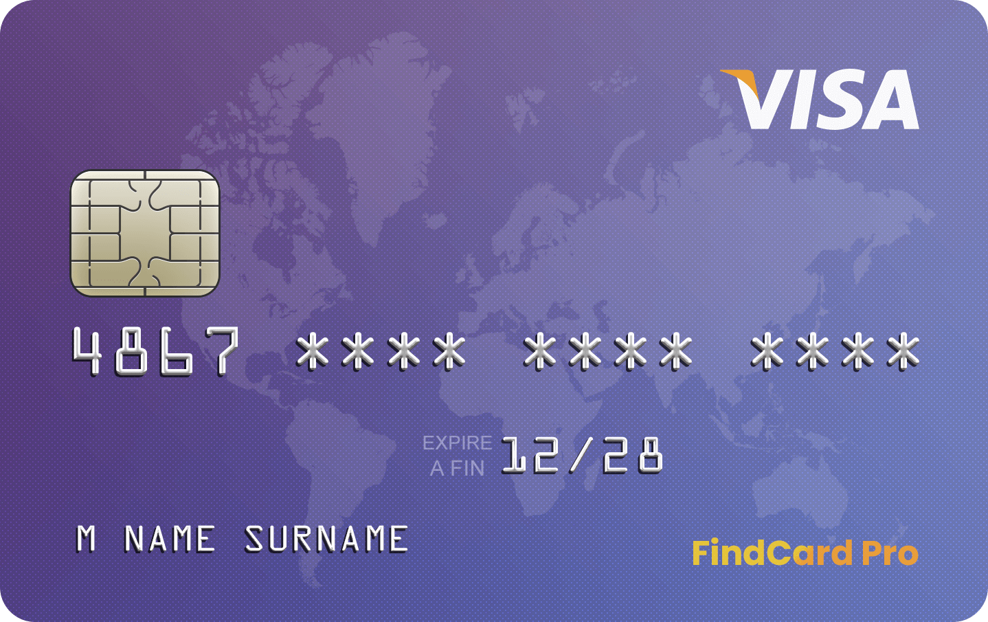 Carte Standard VISA